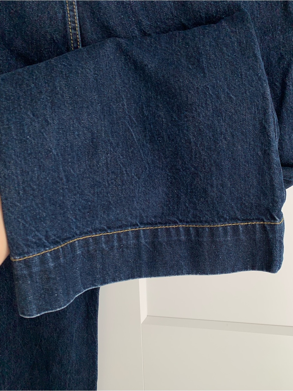 Moussy Azul Jeans High-Rise Wide Leg women’s  Jeans - Dark blue size M - Picture 6 of 10